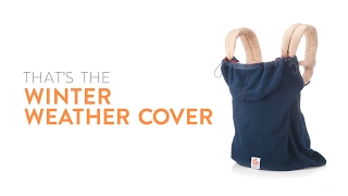 Winter Weather Cover for Baby Carrier 