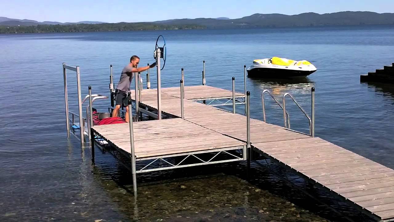 Kayak and Canoe Launch Port Lift by The Dock Doctors - YouTube