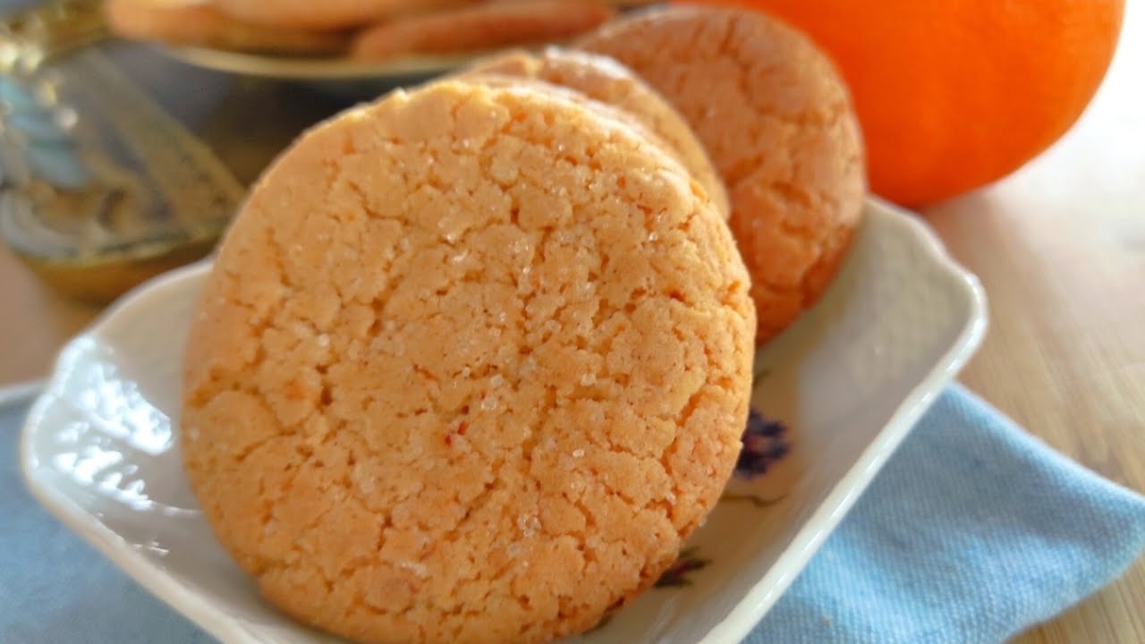 Orange cookie