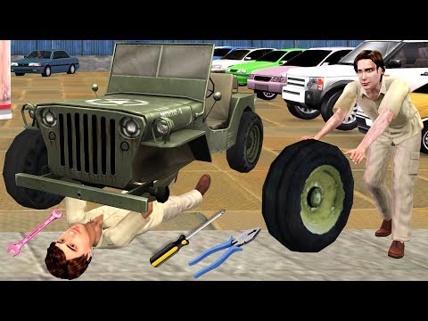कार चोर Car Thief Mechanic हिंदी कहानिया Hindi Kahaniya Funny Village Comedy Video