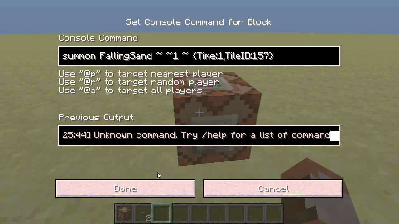 minecraft education edition command block commands