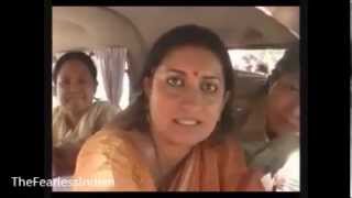 Very Angry Smriti Irani!!