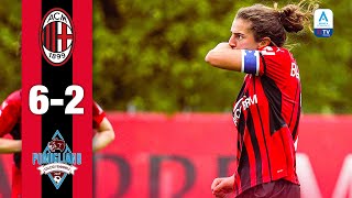 A Sixy Performance | AC Milan 6-2 Pomigliano | Highlights Women's Serie A