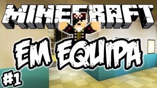 Esqueleto-Vaca! - Em Equipa: Minecraft #1