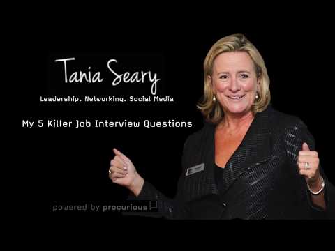 My 5 Killer Job Interview Questions