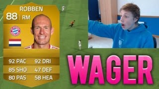 INSANE ROBBEN WAGER - Fifa 14 Ultimate Team LIVE