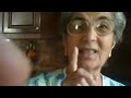 Nonna doing Malocchio when I'm sick!