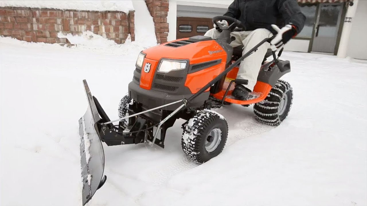 Snow Plow Lawn Mower Attachment at Albert Schmidt blog