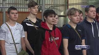 100 бердских студентов сдавали нормы ГТО в преддверии Всероссийского дня призывника