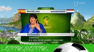 Jolanda komentuje Mistrovství světa ve fotbale