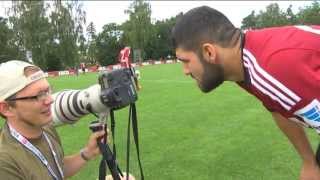 Backstage beim Media Day