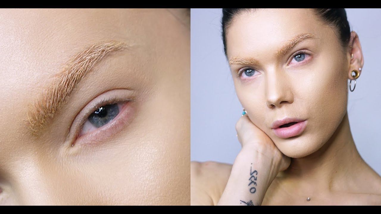 How To Fake bleached brows - Linda Hallberg Tutorials How To Fake bleached ...