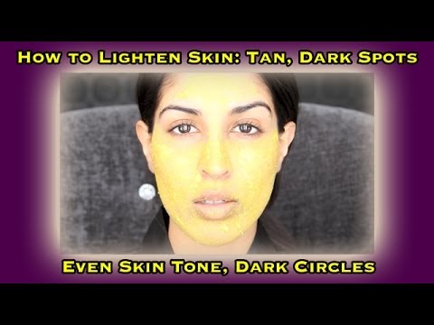Lighten your Skin Naturally: for Tans, Dark Spots, Uneven Skin, Dark 