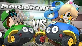 TDM vs STAMPY | Mario Kart 8 | Wii U