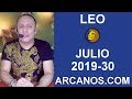 Video Horscopo Semanal LEO  del 21 al 27 Julio 2019 (Semana 2019-30) (Lectura del Tarot)