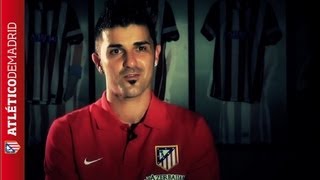 ATLÉTICO DE MADRID 2013-14. Villa ya piensa como rojiblanco