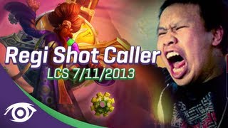 Reginald The Shot Caller [LCS Footage Ft. TSM Voice Chat]