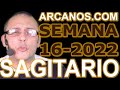 Video Horscopo Semanal SAGITARIO  del 10 al 16 Abril 2022 (Semana 2022-16) (Lectura del Tarot)