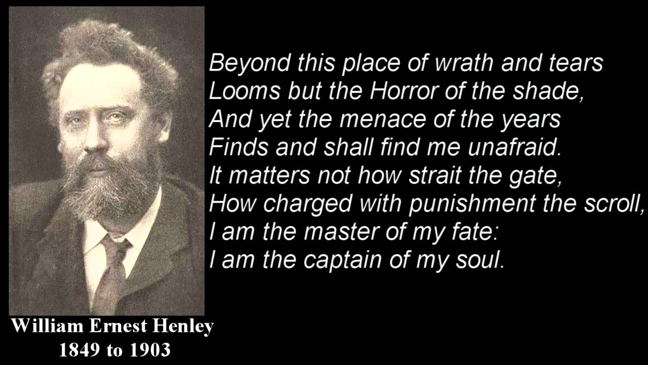 Invictus ~ poem by William Ernest Henley with text - YouTube