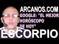 Video Horóscopo Semanal ESCORPIO  del 29 Noviembre al 5 Diciembre 2020 (Semana 2020-49) (Lectura del Tarot)