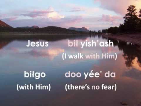 Anywhere With Jesus (Lyrics in Navajo)