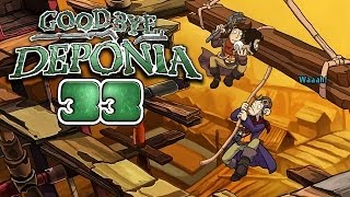 GOODBYE DEPONIA [HD+] #033 - Eine verstrickte Angelegenheit ★ Let's Play Goodbye Deponia