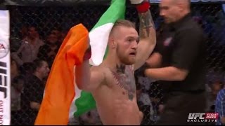 Fight Night Dublin: Conor McGregor Celebrates