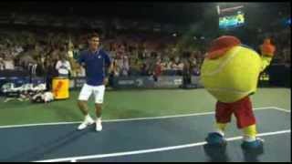 Novak Djokovic Dances After Rogers Cup Win In Montreal 2013