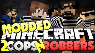 Minecraft Modded Cops and Robbers 2 - CAR MOD (Bodil40, Mitch, Vikk and Woofless)