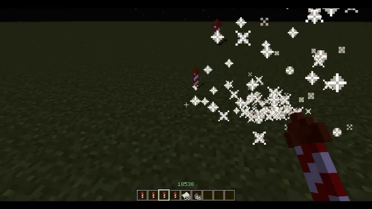Minecraft Snapshot 12w49a How to make Fireworks, Firework Star YouTube