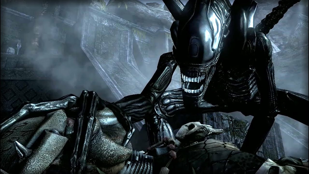 【Aliens vs. Predator (AvP 3) PC】~ Predator Story [Final Boss Ending]. 