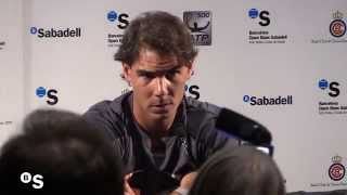 Rafael Nadal. Rueda de prensa - Barcelona Open Banc Sabadell 2014