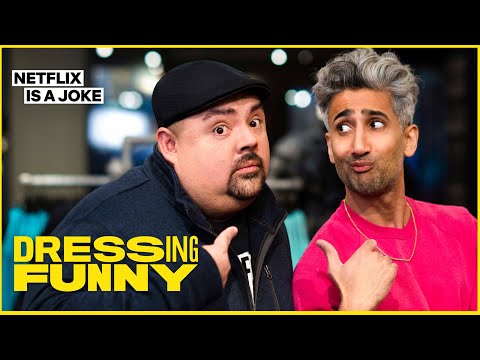 Tan France Gives Gabriel Iglesias An Anti-Fluffy Makeover | Dressing Funny | Netflix Is A Joke