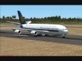 Flight Simulator X - First Commercial Flight Airbus A380
