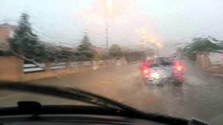 Orage et inondation Tournefeuille 23 juin 2014