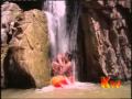 Jayamalini under a waterfall