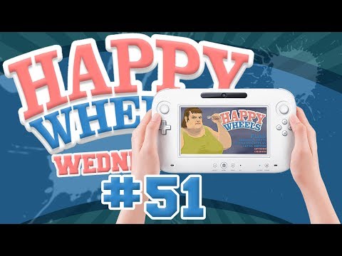 Happy Wheels Wednesday - #51 - ENTER THE Wii U! w/ Hypercore Ripper