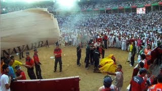 UN FALLO DE SEGURIDAD EN SAN FERMÍN PUDO ACABAR EN TRAGEDIA Y TVE LO OBVIA