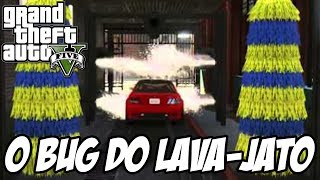 GTA V - O Bug do Lava Jato, Virando um BONECO INVENCÍVEL