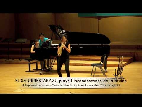 ELISA URRESTARAZU plays L’incandescence de la bruine by Bruno Mantovani
