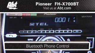 Demo and Features of the Pioneer Car Stereo With Bluetooth - DEH-X6500BT 