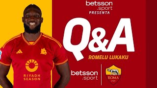 🐺? EXCLUSIVE Q&A WITH ROMELU LUKAKU | Presented by @BetssonSport🤝??