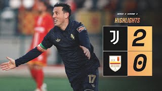 HIGHLIGHTS SERIE C | Juventus Next Gen 2-0 ACR Messina | Guerra and Afena-Gyan goals