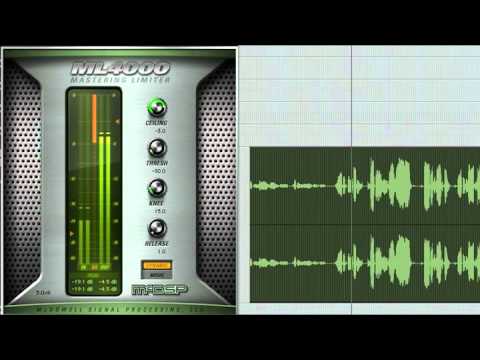 McDSP ML4000 Mastering Limiter - YouTube