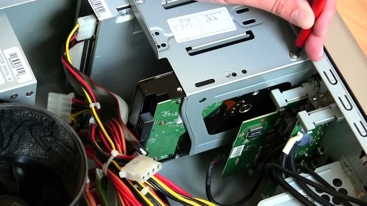 Anleitung Am Computer Die Festplatte Tauschen Neue Hdd In Den Pc Einbauen German Youtube 6114