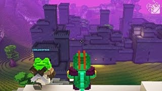 Гагатун и Юзя захватывают свой первый замок в Cube World