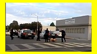 (RAW) Police Brutality: Long Beach Cops Beating And Tasing Man / Жестокость полиции