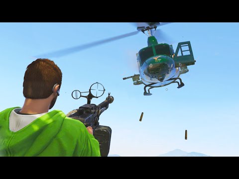 DEFEND THE TOWER! (GTA 5 Funny Moments)