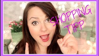 Shopping Tipp / Quick Tipp / Geld sparen