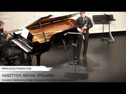 Dinant 2014 - Gastzych, Michal - Concerto Capriccio by Gregori Markovich Kalinkovich